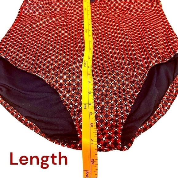 Tommy Hilfiger One-Piece Bandeau Swimsuit - Picture 8 of 11